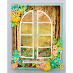 Tim Holtz 8.5 X 11 DISTRESS MIXED MEDIA HEAVYSTOCK Ranger tda75172 Mixed Media Window Shaker Card | color-code:ALT03
