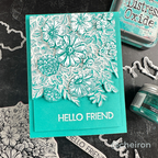Simon Says Stamp Floristry Wafer Dies sss485 Hello Card | color-code:ALT01
