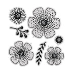 Chloe's Creative Cards Flower Bouquet Folder, Stamp and Die Set c-3dembdiest-flowbou