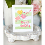 Simon Says Stamp Watercolor Bouquet Wafer Dies 1593sdc Birthday Card | color-code:ALT14
