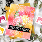 Simon Says Clear Stamps Watercolor Bouquet 2389ssc Love Card | color-code:ALT15