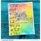 Simon Says Stamp Flutter Wafer Dies 294sss Live Your Dream Card | color-code:ALT04