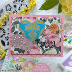 Simon Says Stamp Embossing Folder And Die Jubilee sfd262 Thinking of You Card | color-code:ALT11
