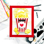 Simon Says Stamp Embossing Folder Birthday Sentiments sf528 Birthday Card
