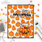 Simon Says Stamp Embossing Folder and Cutting Dies Glowing Jack O Lanterns sfd429 | color-code:ALT01