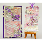 Simon Says Stamp Giggle Thank You Wafer Dies s1030 Moments in Time Thank You Card and Tag | color-code:ALT08