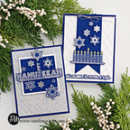 Simon Says Stamp Light The Menorah Wafer Dies sssd112971c Season Of Wonder Hanukkah Cards | color-code:ALT03