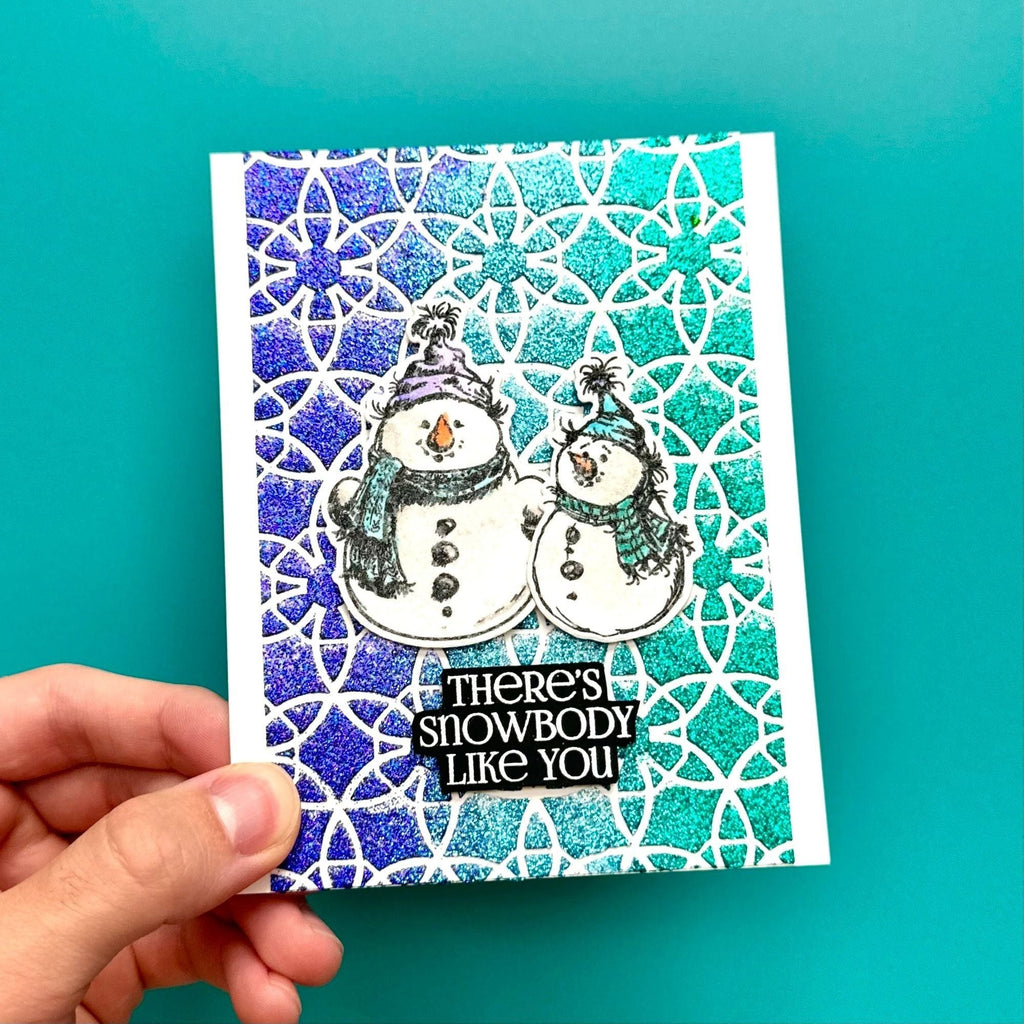 Ranger Simon Hurley Tropical Tango Astro Paste hua87113 There's Snowbody Like You Card