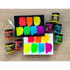 Ranger Simon Hurley Tangent Lunar Paste hua86185 jars and swatches