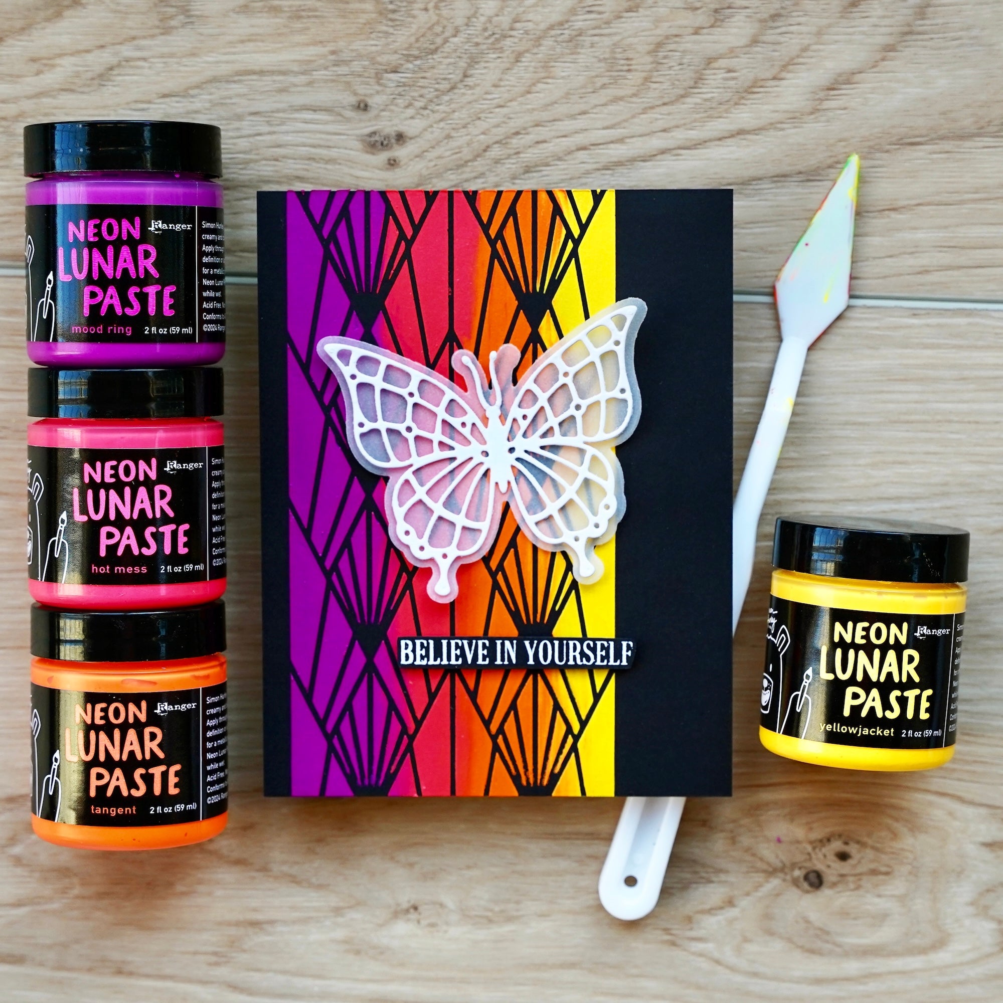 Ranger Simon Hurley Tangent Lunar Paste hua86185 butterfly card
