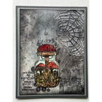 AALL & Create Mycelium Potions A6 Clear Stamps 1078 jar