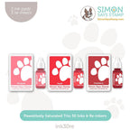 Simon Says Stamp Pawsitively Saturated Ink Trio 30 And Re-Inkers ink30re Sweet Wishes