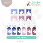 Simon Says Stamp Pawsitively Saturated Ink Cubes Pink Fairies and Re-Inkers ink621set