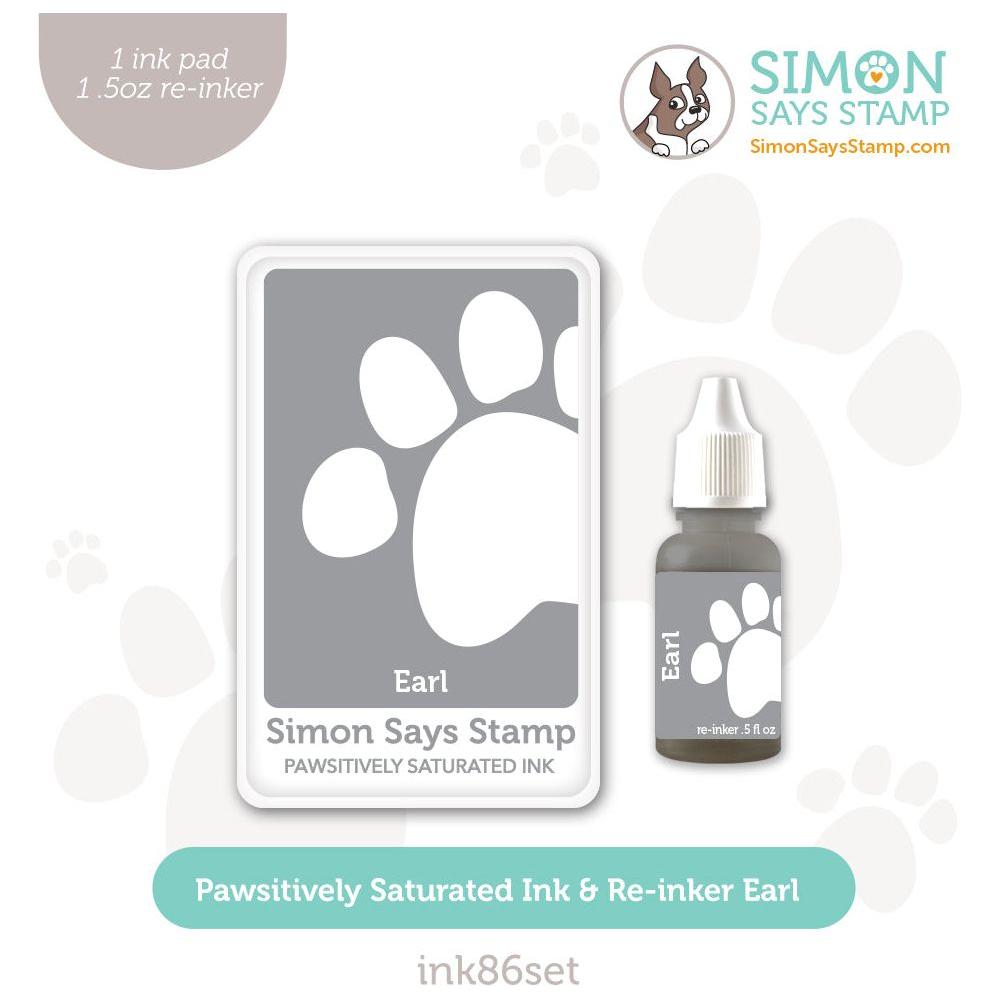 Simon Says Stamp Pawsitively Saturated Ink and Re-inker Set Earl
