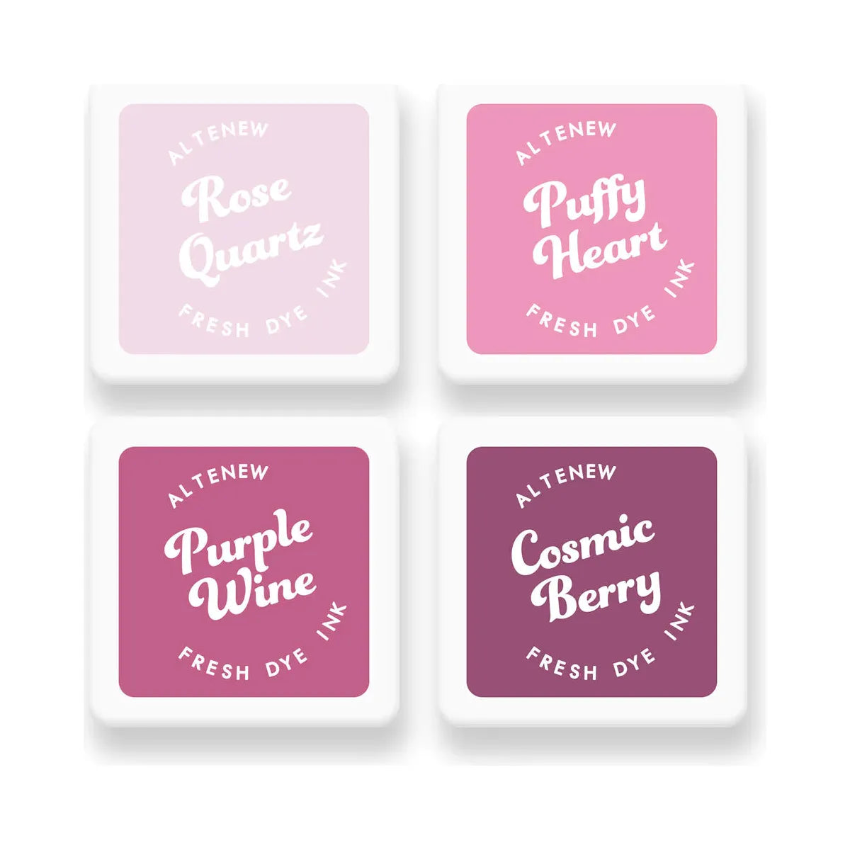 Altenew Rose Petal Fresh Dye Ink Mini Cube Set alt8141