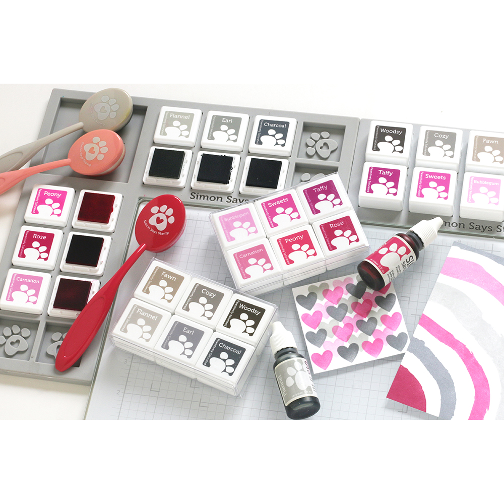 Simon Says Stamp Pawsitively Saturated Ink Cubes Gray Skies Cubes ssc600 Dear Friend | color-code:ALT04