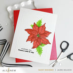 Altenew Winter Florals Clear Stamps alt4246 love and joy