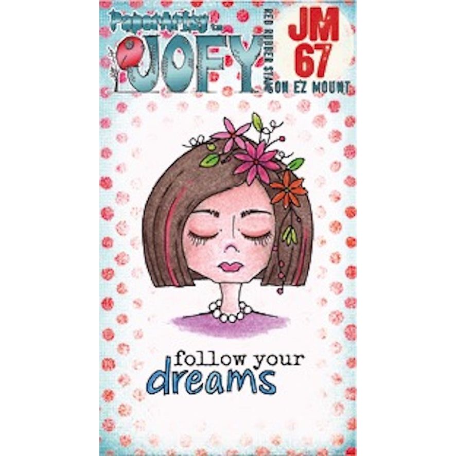Paper Artsy JOFY Mini 67 Cling Stamp jm67
