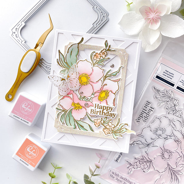 Pinkfresh Studio Nothing But The Best Dies 190223 Happy Birthday Card