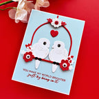 Spellbinders Pretty Birds Etched Dies s4-1406