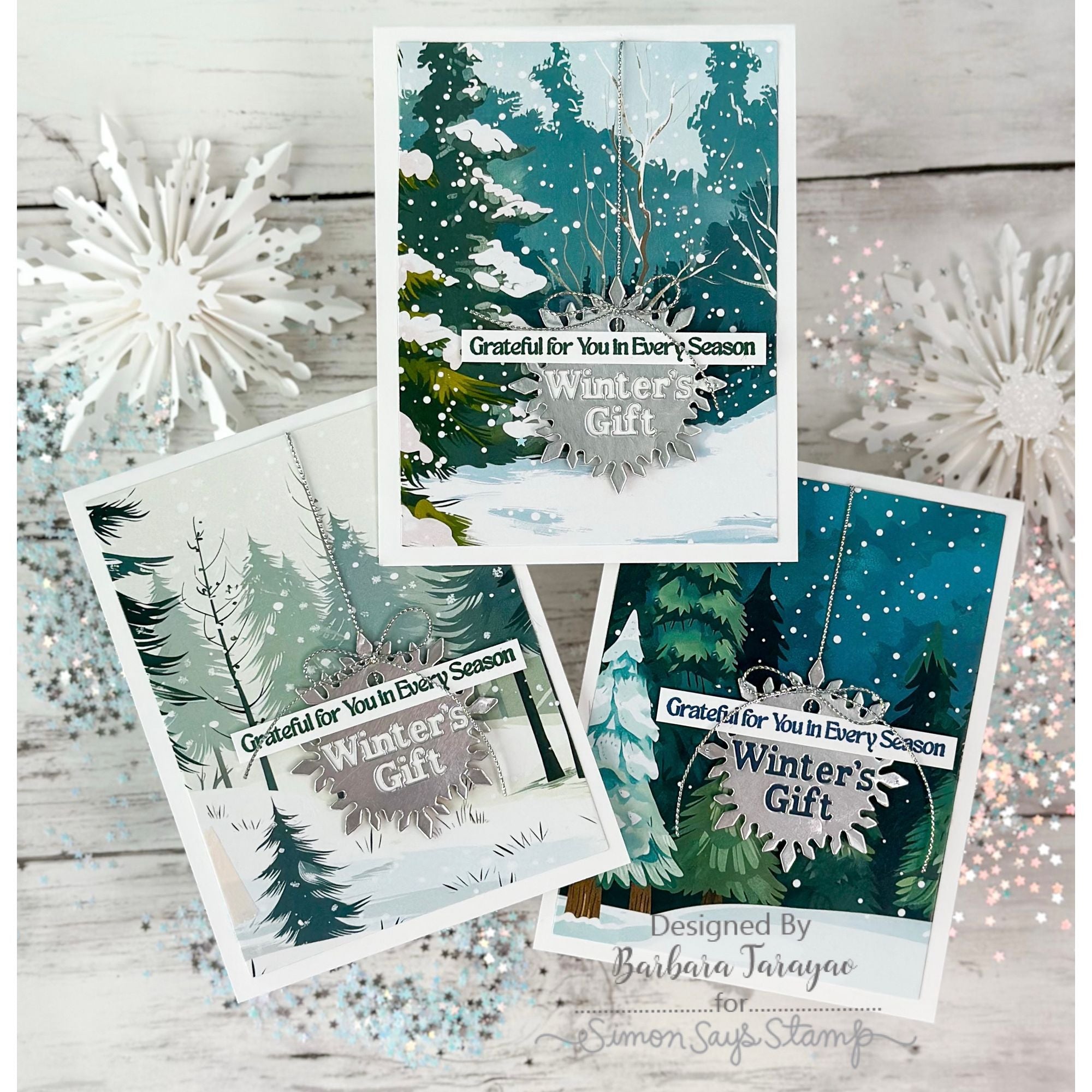 Simon Says Stamp Card Kit of the Month January 2026 The Small Things ck0126 Winter Cards | color-code:ALT02