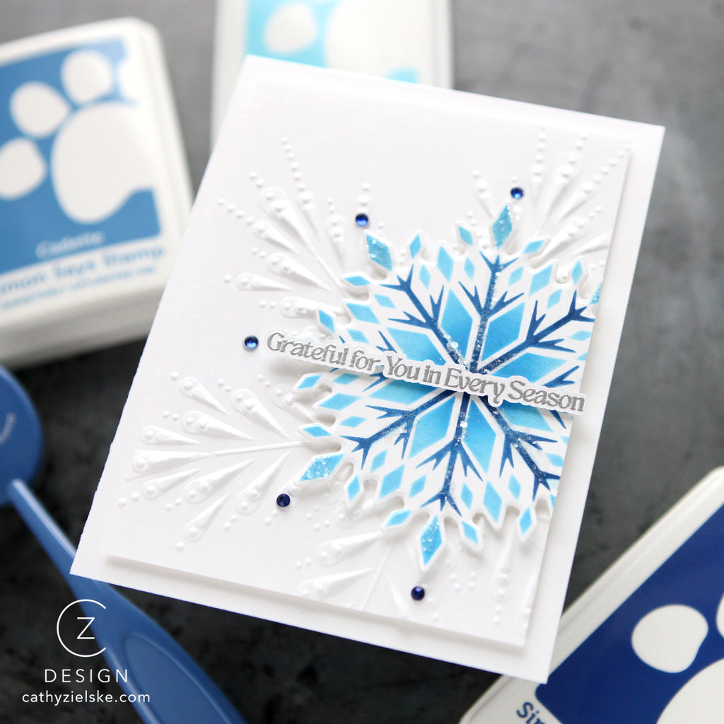Simon Says Stamp Card Kit of the Month January 2026 The Small Things ck0126 Grateful Card | color-code:ALT10