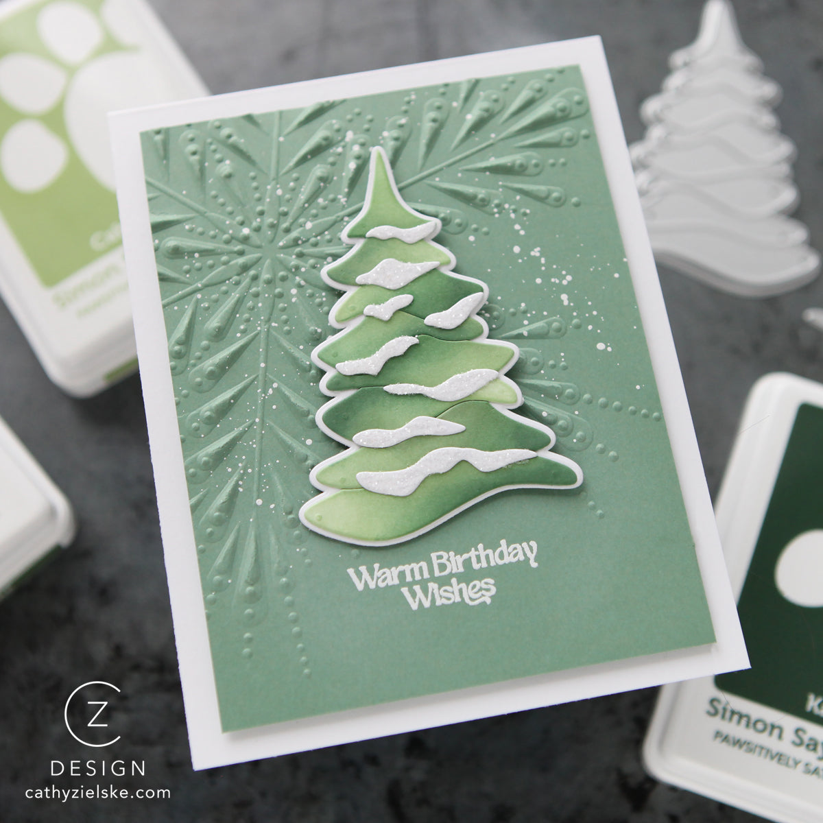 Simon Says Stamp Card Kit of the Month January 2026 The Small Things ck0126  Birthday Card | color-code:ALT11