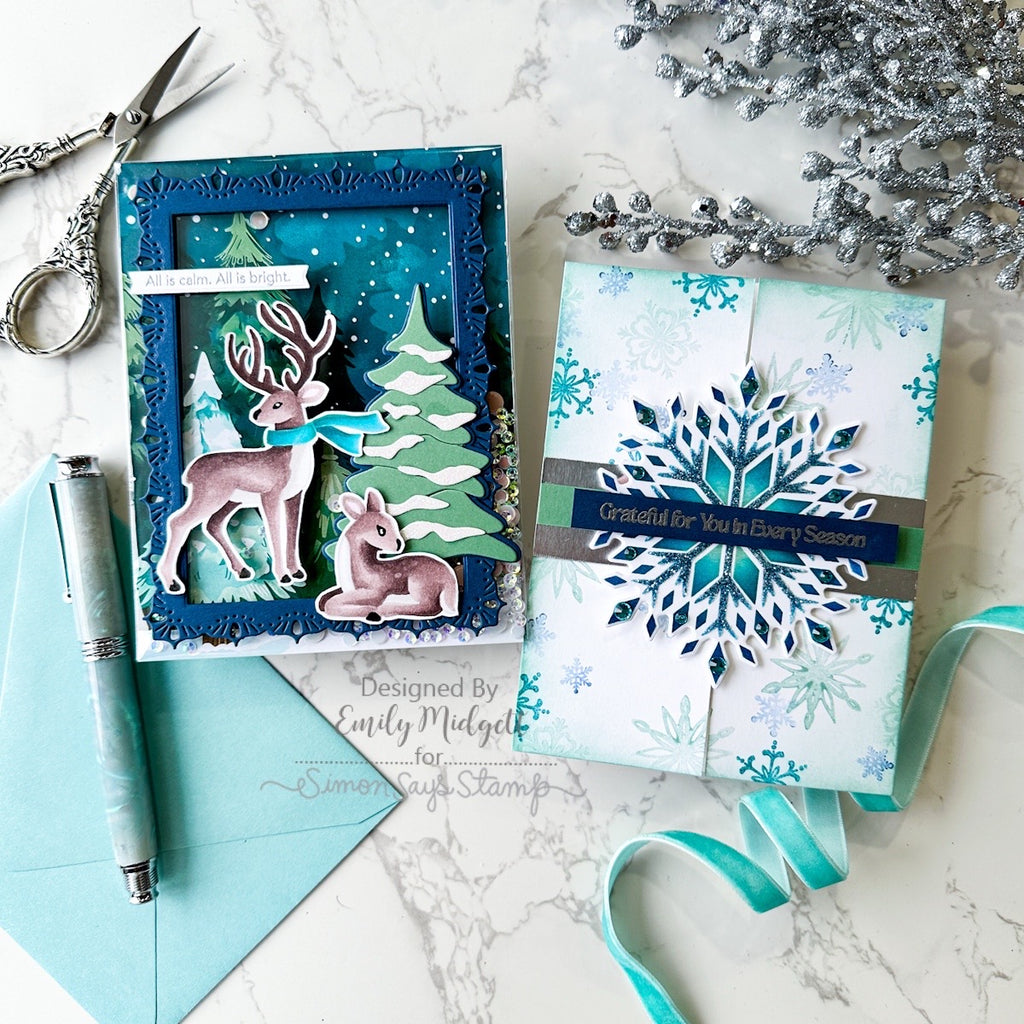 Simon Says Stamp Card Kit of the Month January 2026 The Small Things ck0126 Winter Cards | color-code:ALT06