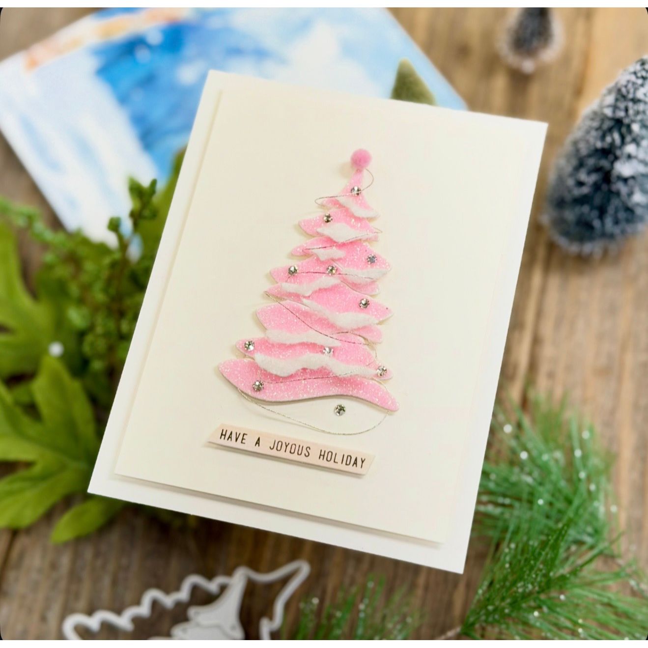 Simon Says Stamp Card Kit of the Month January 2026 The Small Things ck0126 Christmas Card | color-code:ALT18