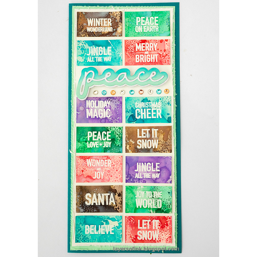 Simon Says Stamps and Dies Plaque Slides set1073ls Sugar and Spice Christmas Card | color-code:ALT03