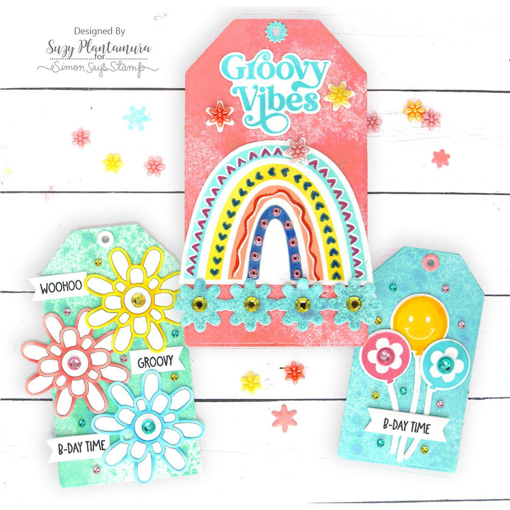 Simon Says Stamp Boho Medallion Wafer Die sssd112916 Boho Birthday Tags | color-code:ALT02