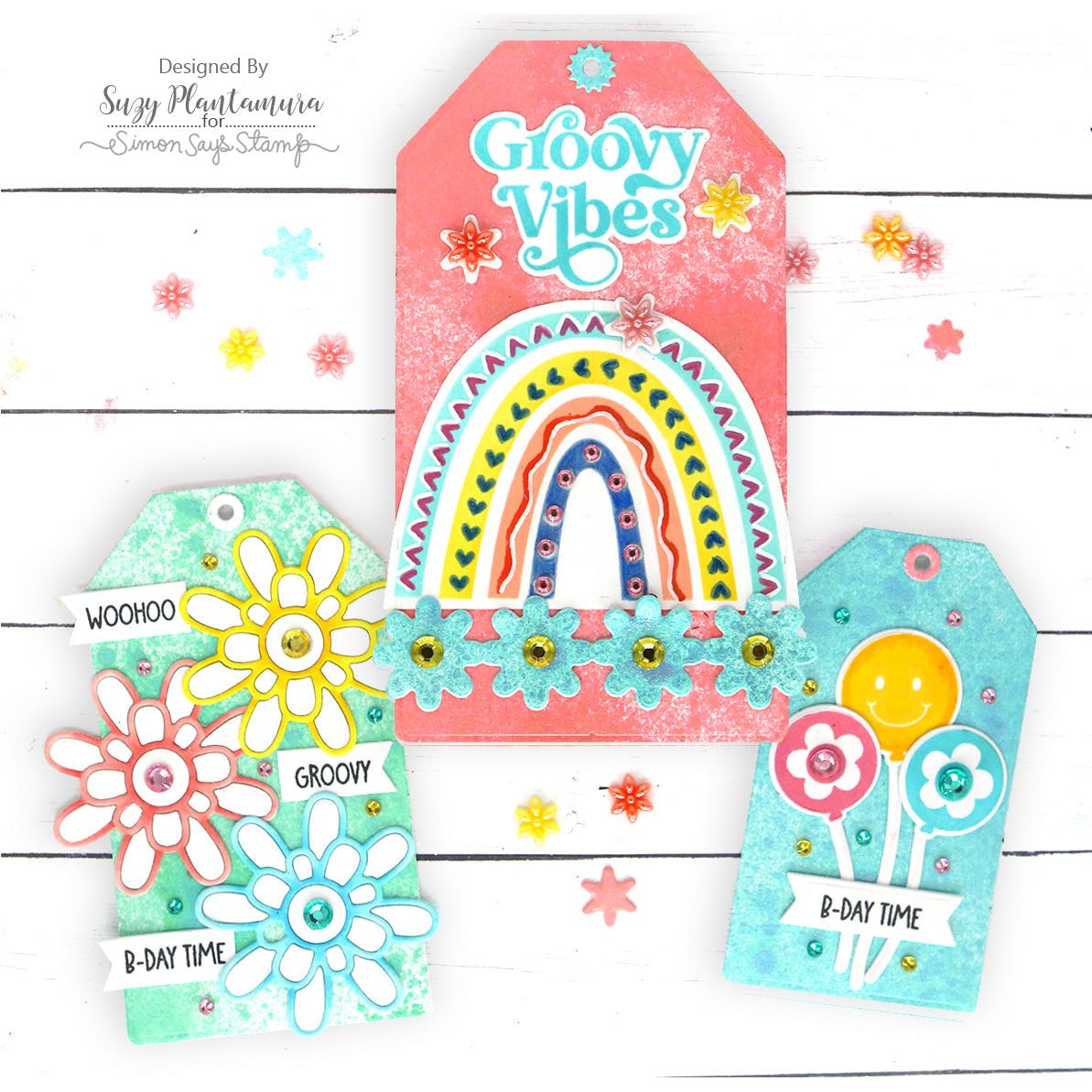 Simon Says Stamp Boho Medallion Wafer Die sssd112916 Boho Birthday Tags | color-code:ALT02