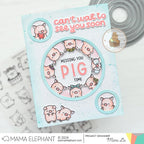 Mama Elephant Plain Circle Frames Creative Cuts Steel Dies*