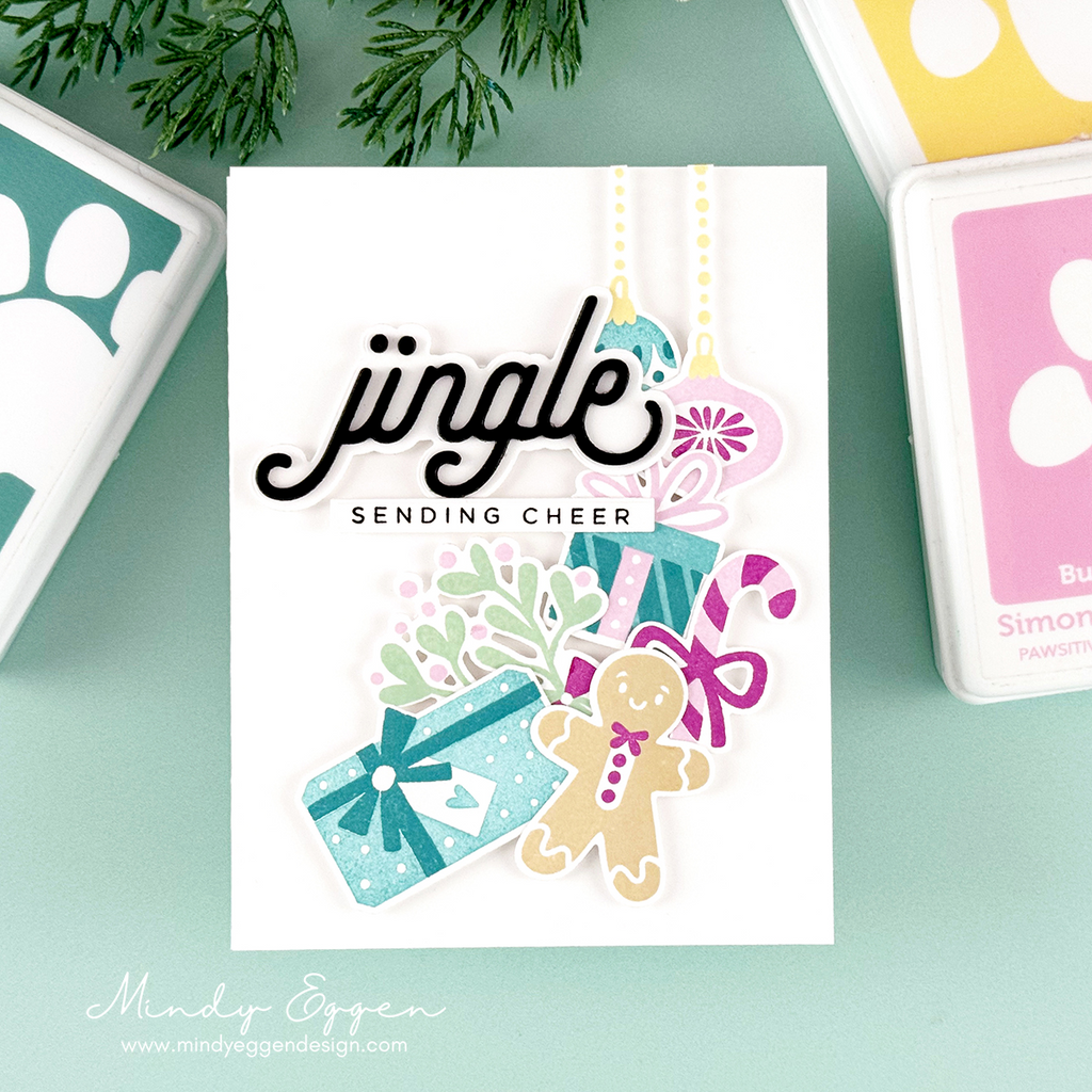 CZ Design Holiday Trio 1 Wafer Dies czd281 And Everything Nice Christmas Card | color-code:ALT07