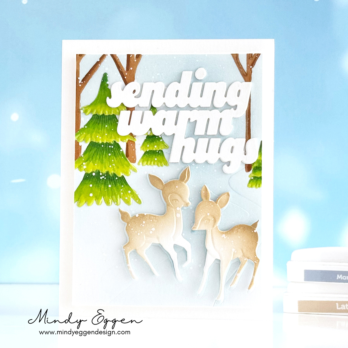 Simon Says Stamp Fawn Surprise Wafer Dies sd551 Christmas Card | color-code:ALT03