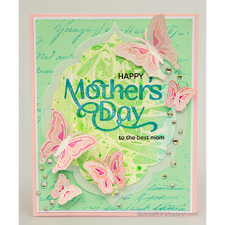 Simon Says Clear Stamps Mother's Day 3207ssc You Are My Favorite Mother's Day Card | color-code:ALT08