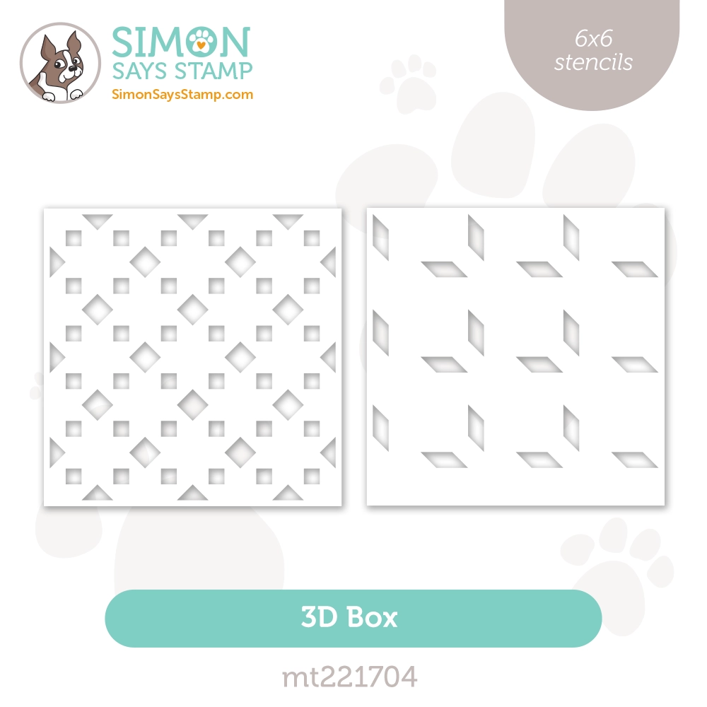 Simon Says Stamp Stencils 3D Box mt221704 Season Of Wonder
