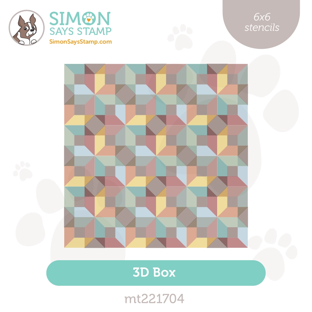 Simon Says Stamp Stencils 3D Box mt221704 Season Of Wonder