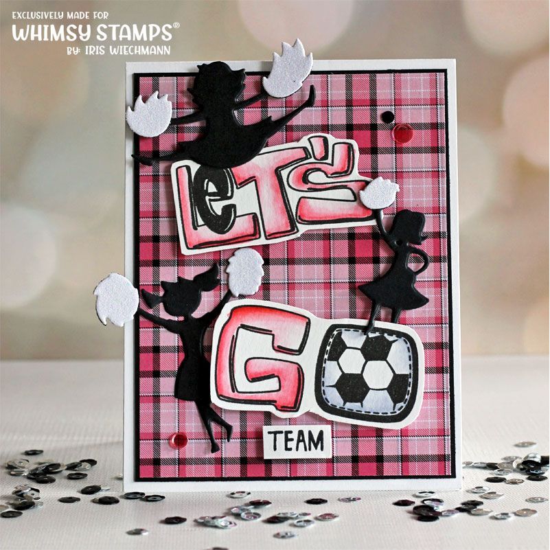 Whimsy Stamps Pink Plaids 6x6 inch Paper Pack WSDP44 pink plaid