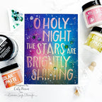 Ranger Simon Hurley Solar Paste Set Of 6 ranger169 O Holy Night Card | color-code:ALT01