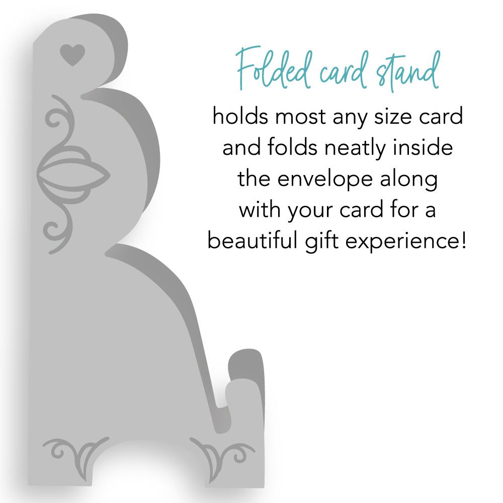Honey Bee Ornate Card Stand Dies hbds-orncds