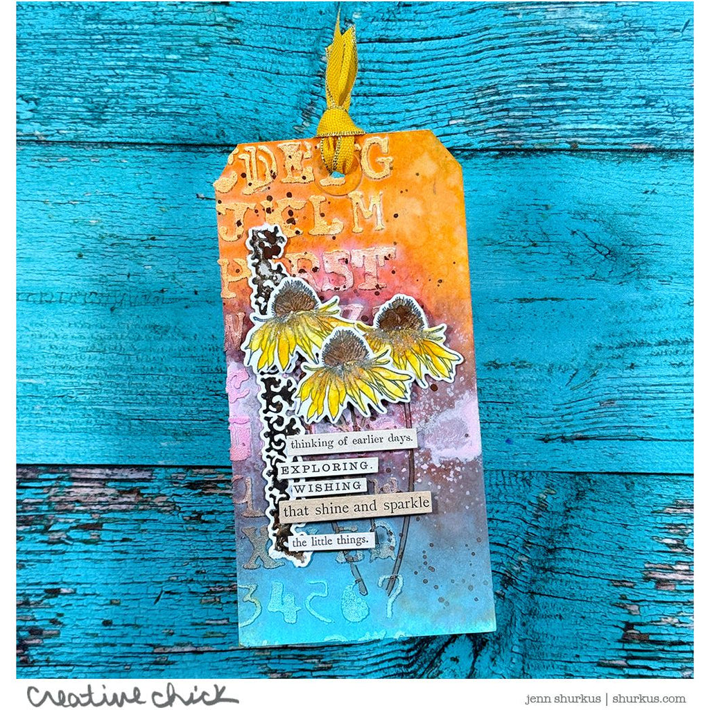 Simon Says Stamp Ornate Trims Wafer Dies 326sss Floral Tag | color-code:ALT06