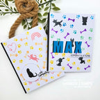Whimsy Stamps Stencil Stackers Furrbabies WSS140 pawprints