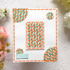 Creative Expressions Chaotic Order Mini Stencils cemlscha create