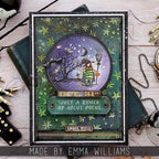 Tim Holtz Layering Stencil Spellbound ths170 hocus pocus