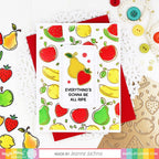 Waffle Flower Fruity Texture Die 421456 all ripe