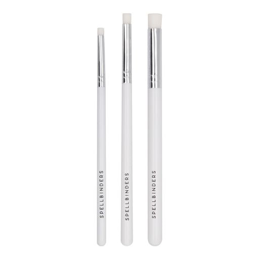 Spellbinders Mini Blending Brushes 3 Pack Card Shoppe Essentials Collection T-045