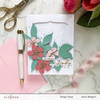 Altenew Elegant Saying Clear Stamps ALT7867 flower