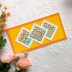 Creative Expressions Chaotic Order Mini Stencils cemlscha thank you