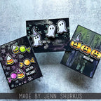Tim Holtz Layering Stencil Spellbound ths170 hey boo